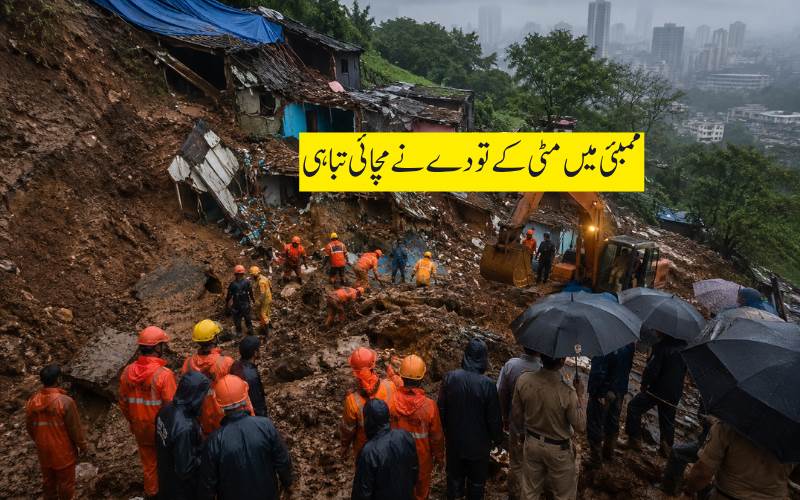 ممبئی میں رات کے اندھیرے میں بڑا حادثہ، مٹی کے تودے نے کئی گھر دبادیے،2 ہلاک، ریسکیو آپریشن جاری